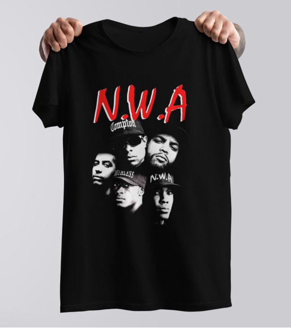 N.W.A Compton Ruthless Group Members T-Shirt