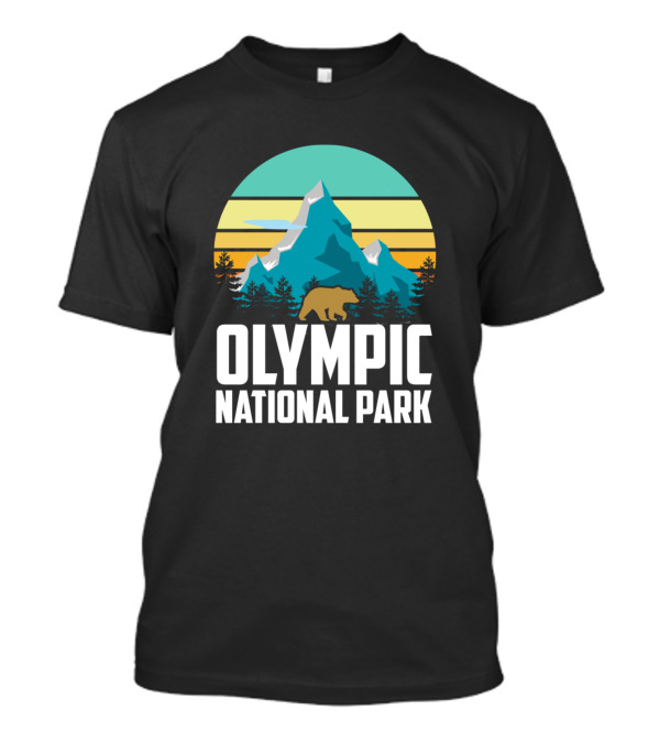 Olympic National Park Bear Mountain Sunset T-Shirt