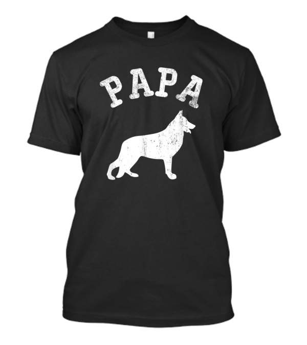 Papa German Shepherd T-Shirt