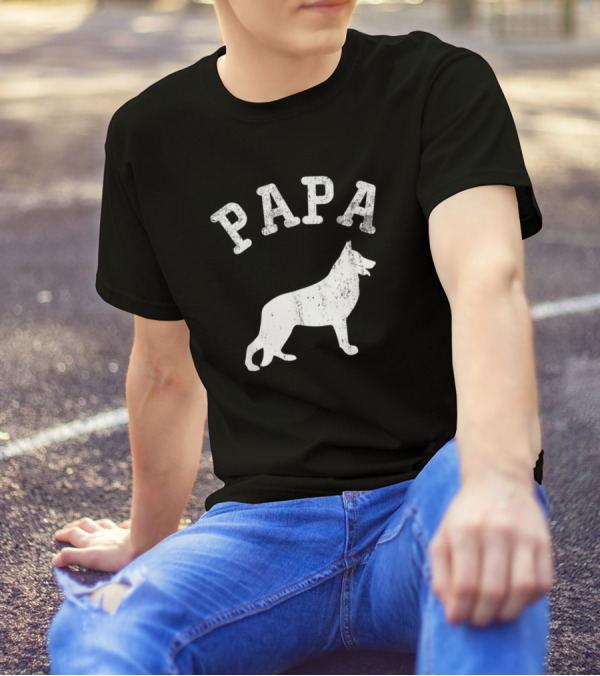 Papa German Shepherd T-Shirt