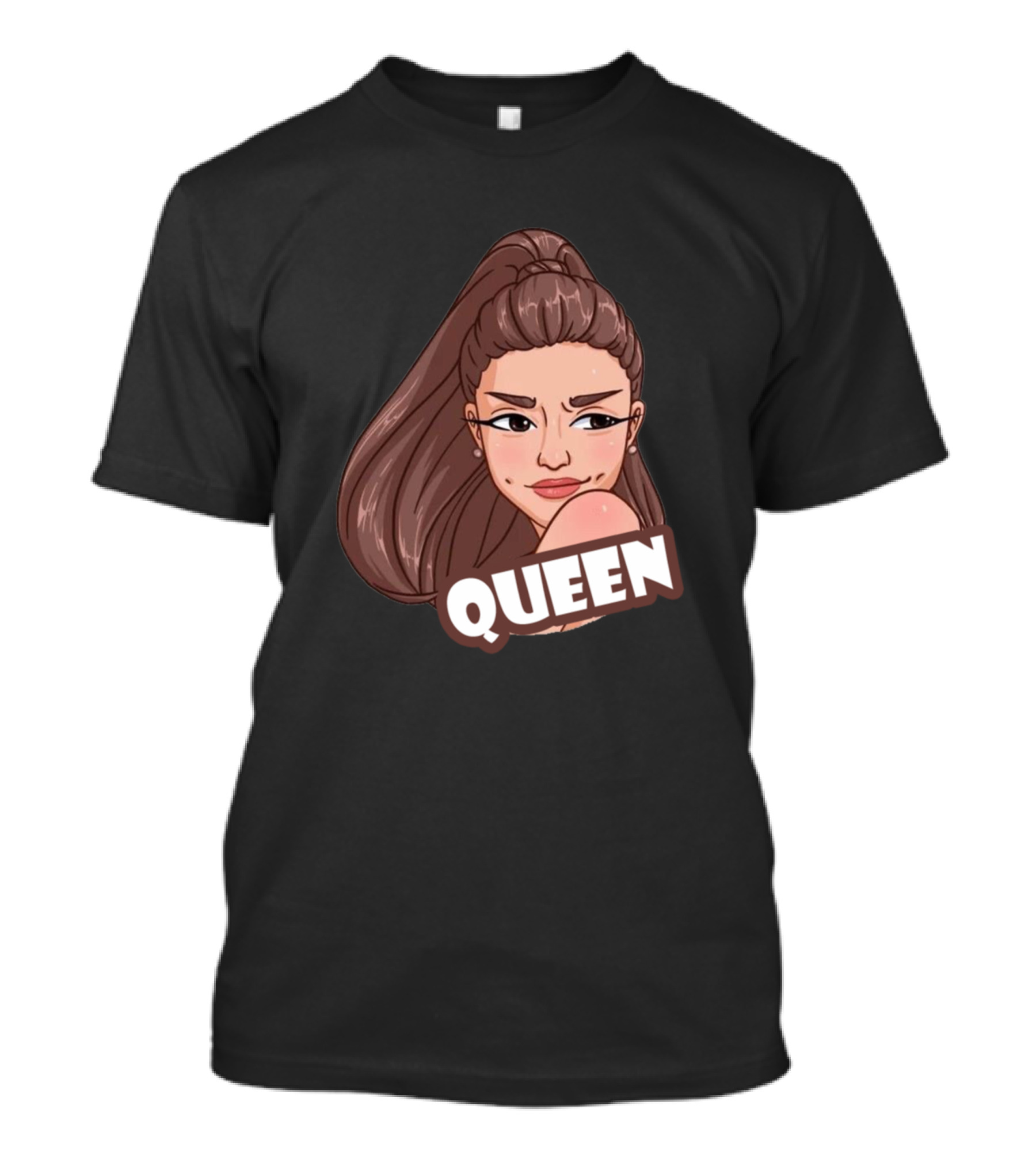 Queen Character Illustration With Cute Expression T-Shirt