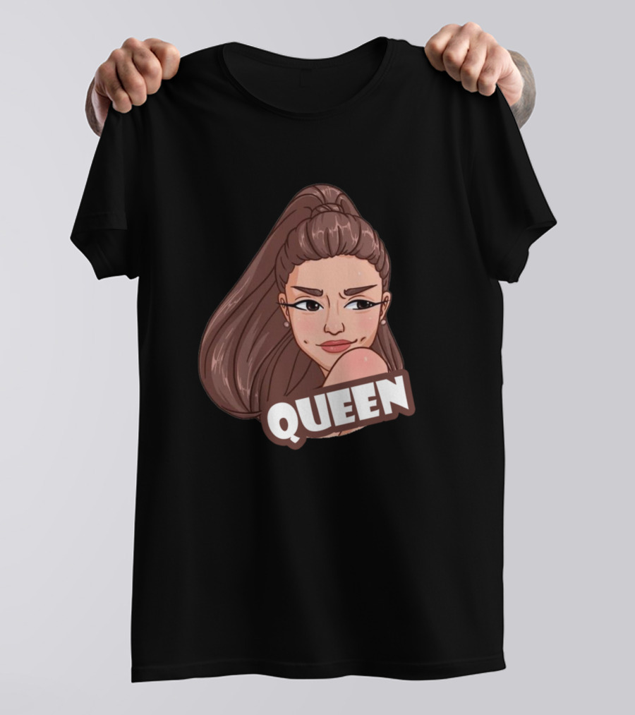 Queen Character Illustration With Cute Expression T-Shirt