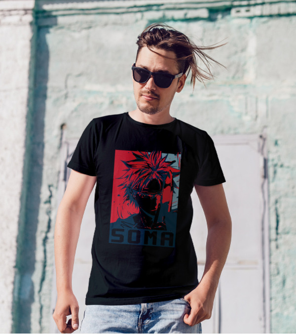 Soma Shokugeki No Soma Anime Character T-Shirt
