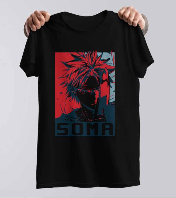 Soma Shokugeki No Soma Anime Character T-Shirt