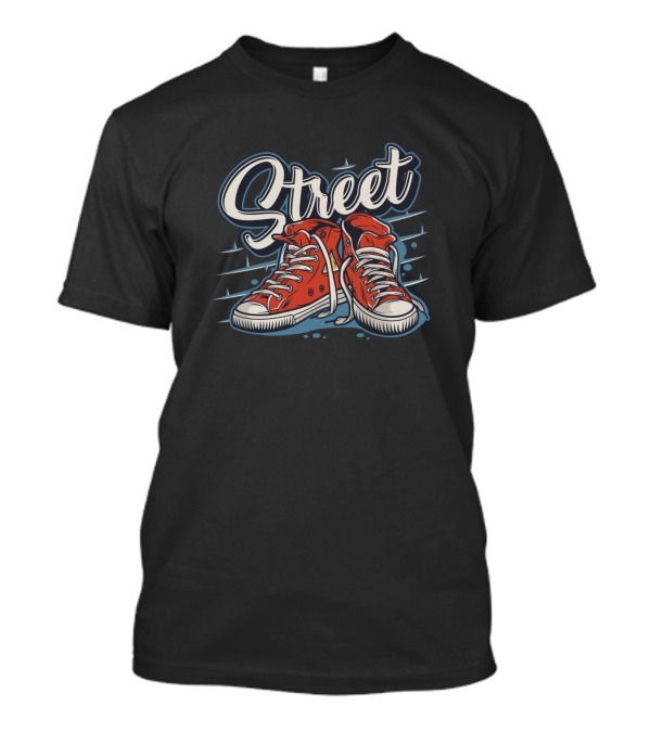 Street Red Sneakers T-Shirt