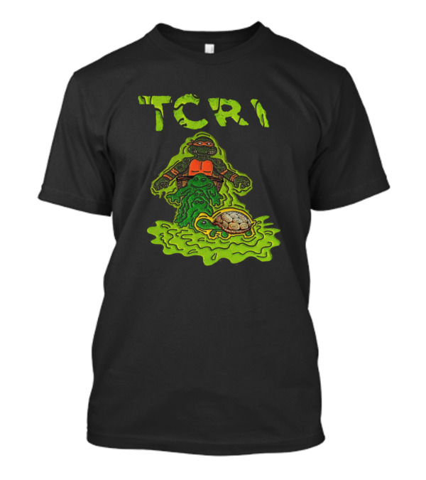 TCRI Mutant Turtle Ooze Transformation Scene T-Shirt