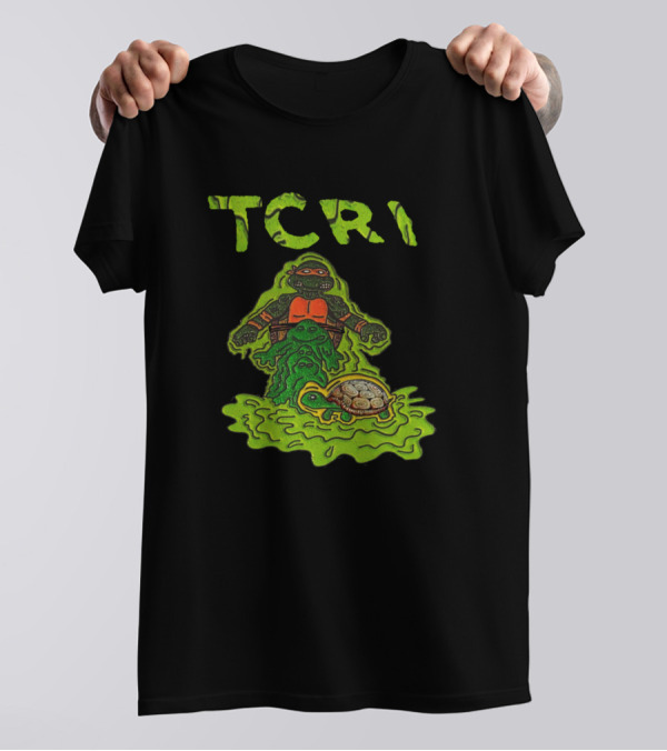 TCRI Mutant Turtle Ooze Transformation Scene T-Shirt