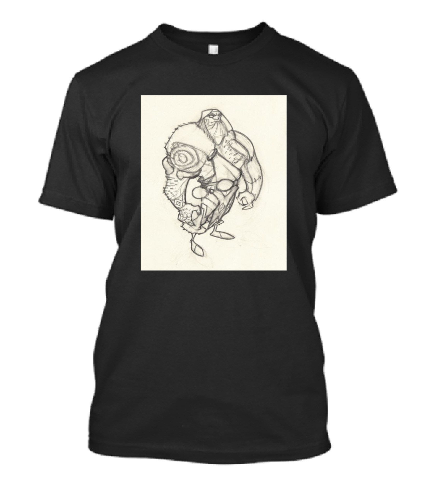 Thor By Alessandromicelli Sketch Norse Warrior T-Shirt
