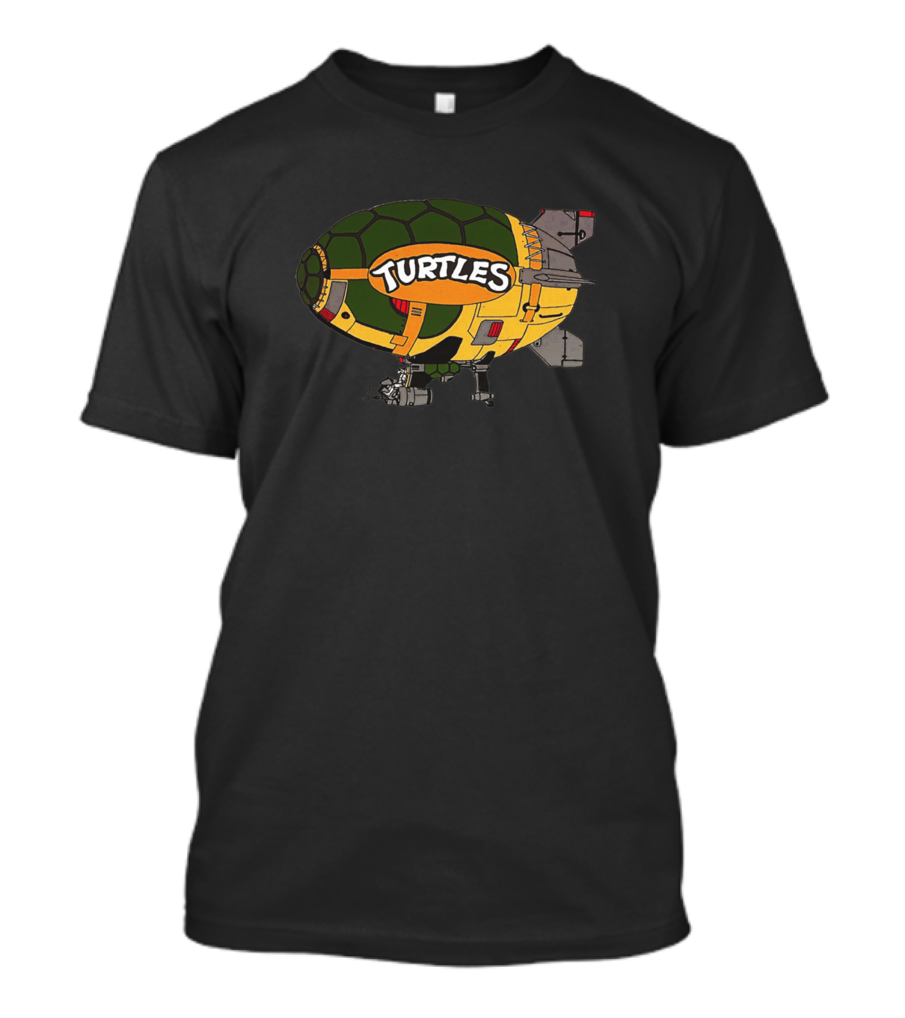 Turtles Blimp Shell Airship T-Shirt