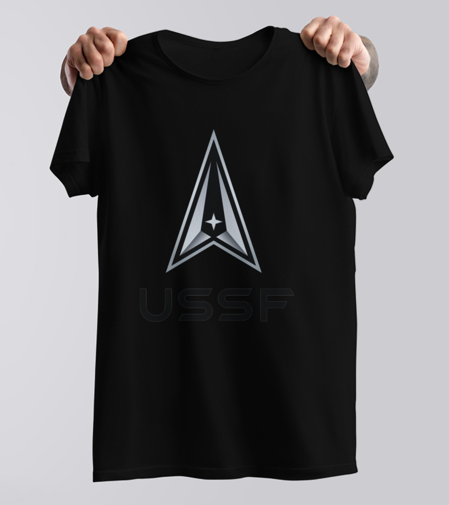 United States Space Force USSF Emblem Star Arrow T-Shirt