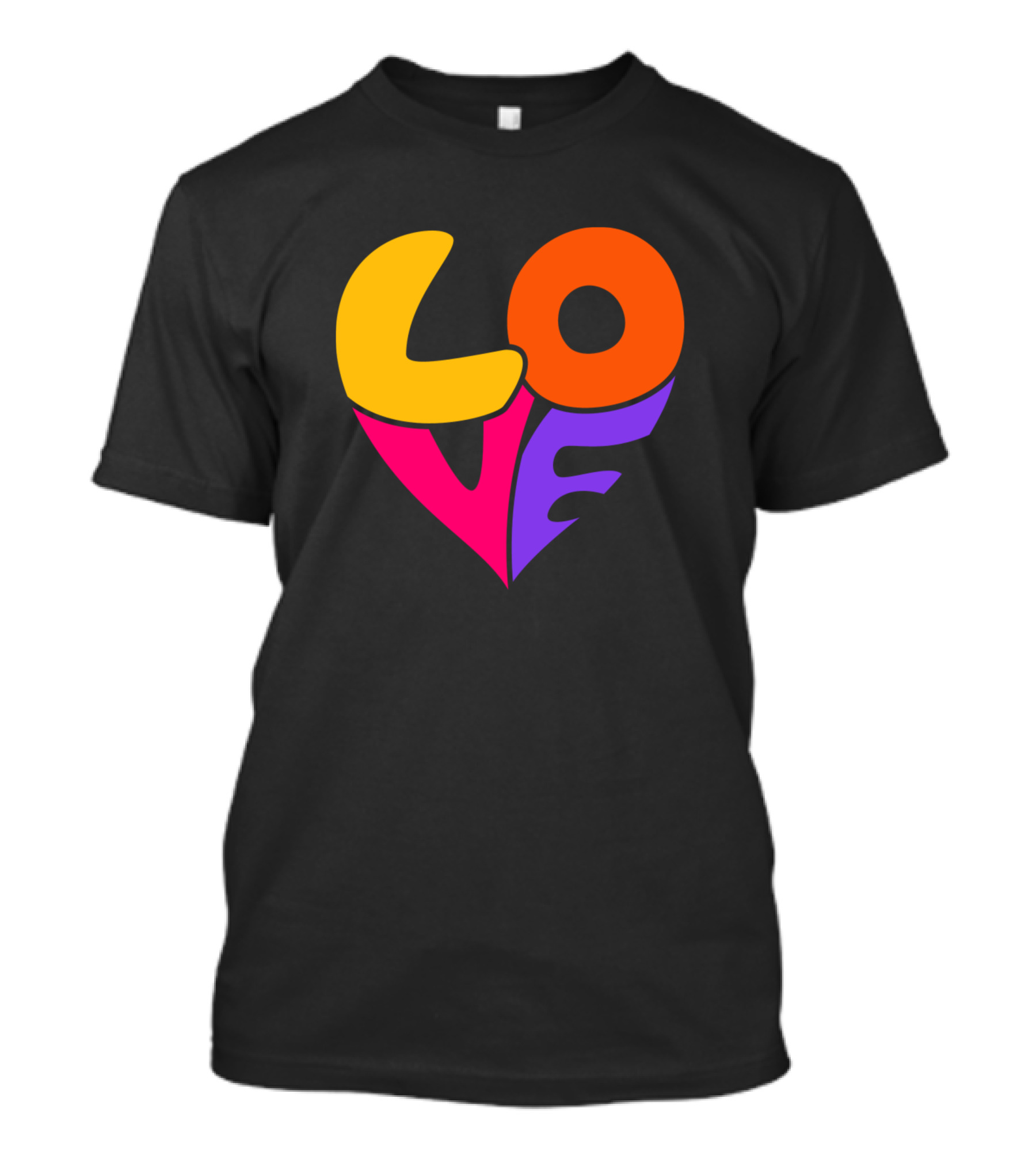 Valentines Day Girly Love Heart T-Shirt