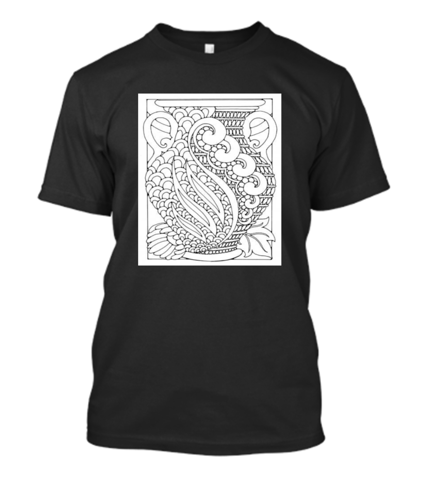 Ornate Vases Vignette T-Shirt