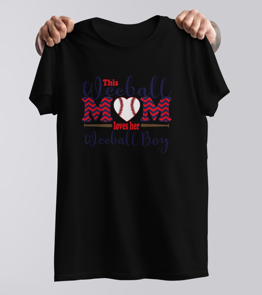 This Weeball Mom Loves Her Weeball Boy T-Shirt