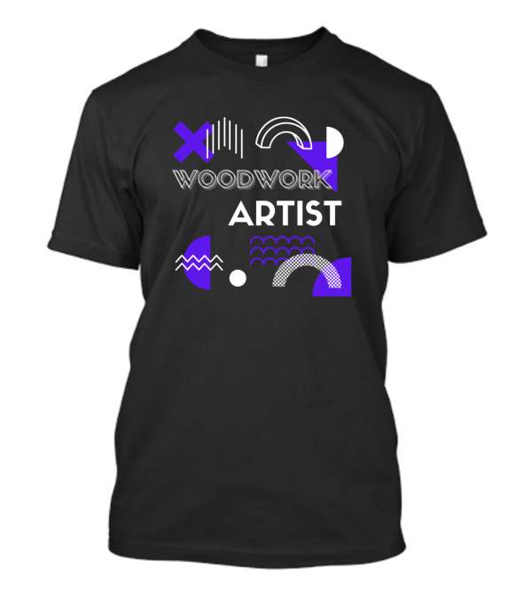 Woodwork Artist Geometric Patterns And Shapes T-Shirt
