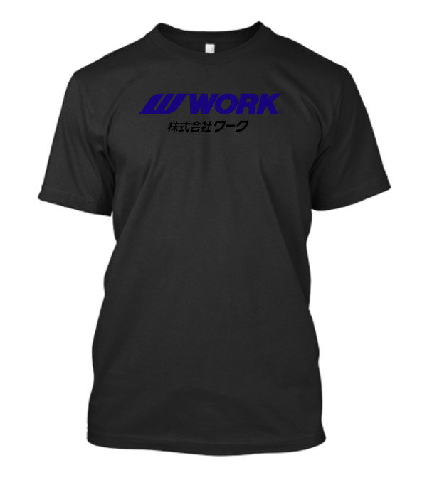 WORK 株式会社ワーク Best Quality Wheels T-Shirt