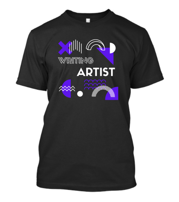 Writing Artist Geometric Elements T-Shirt
