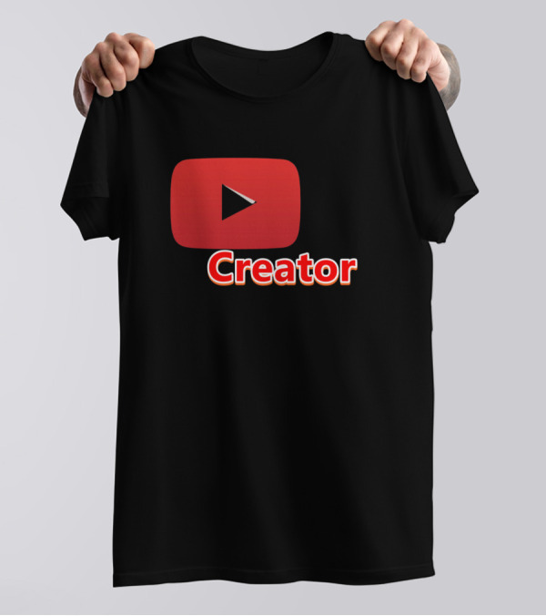YouTube Creator Play Button T-Shirt
