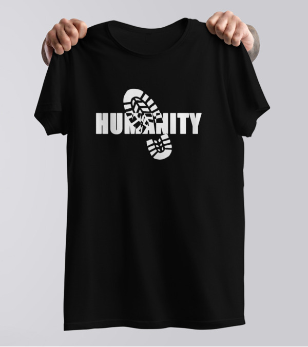 HUMANITY Boot Print T-Shirt