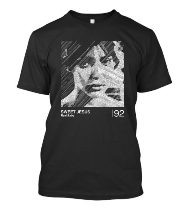Sweet Jesus Real Babe 92 Dreampop Minimalist T-Shirt
