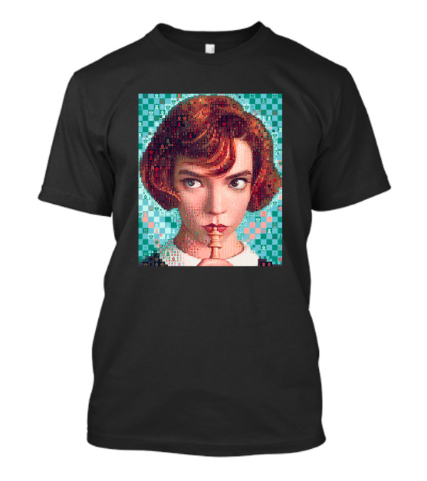 The Queens Gambit Anya Taylor Joy Checkered T-Shirt