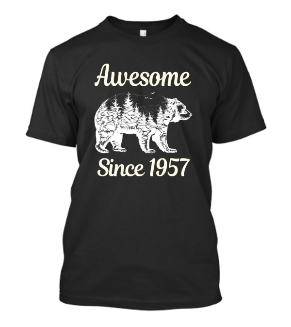 Awesome White Bear Since 1957 T-Shirt