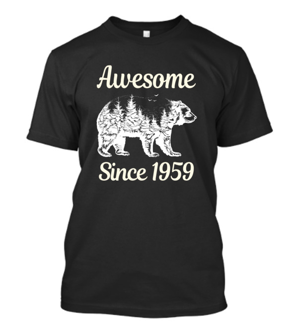 Awesome Bear Since 1959 T-Shirt