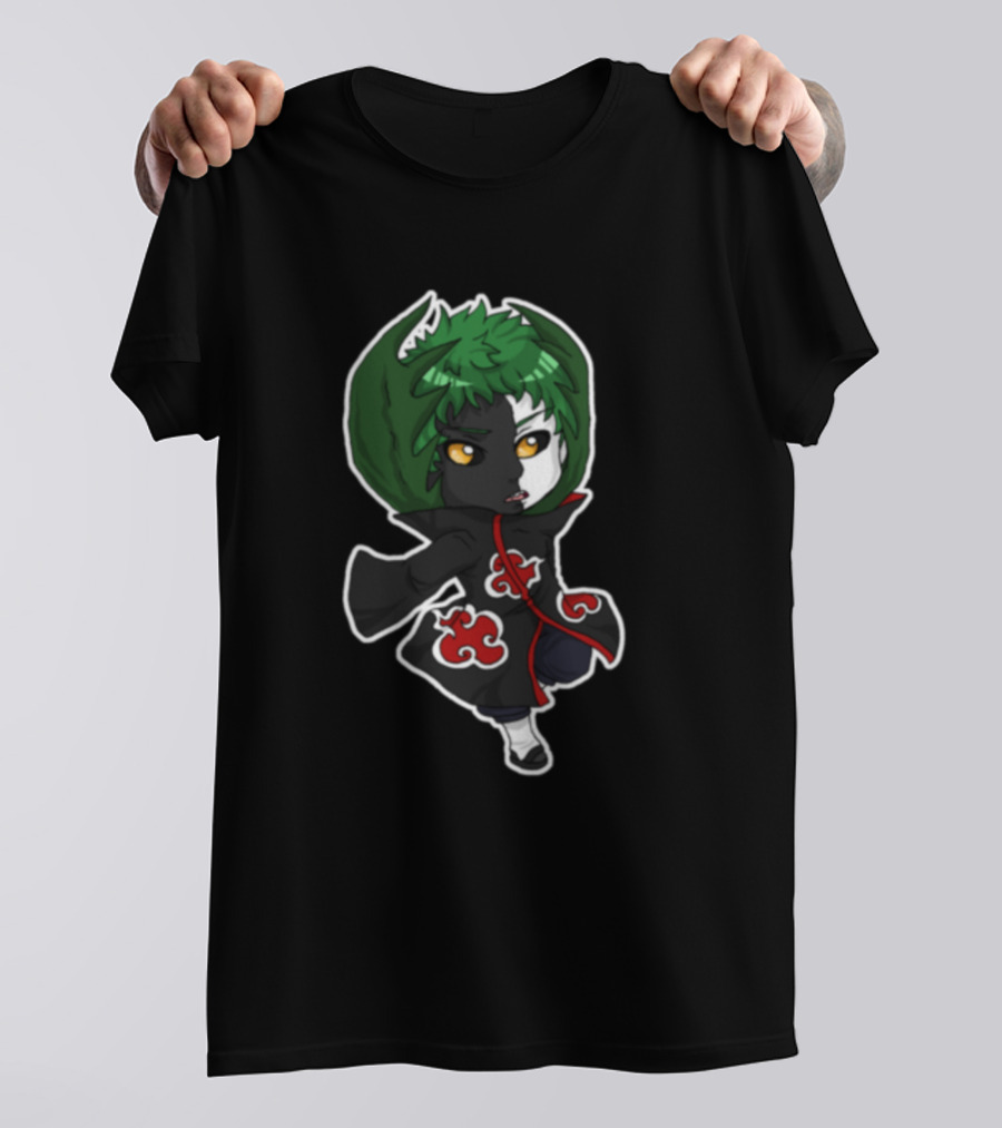 Zetsu Akatsuki Chibi Character T-Shirt