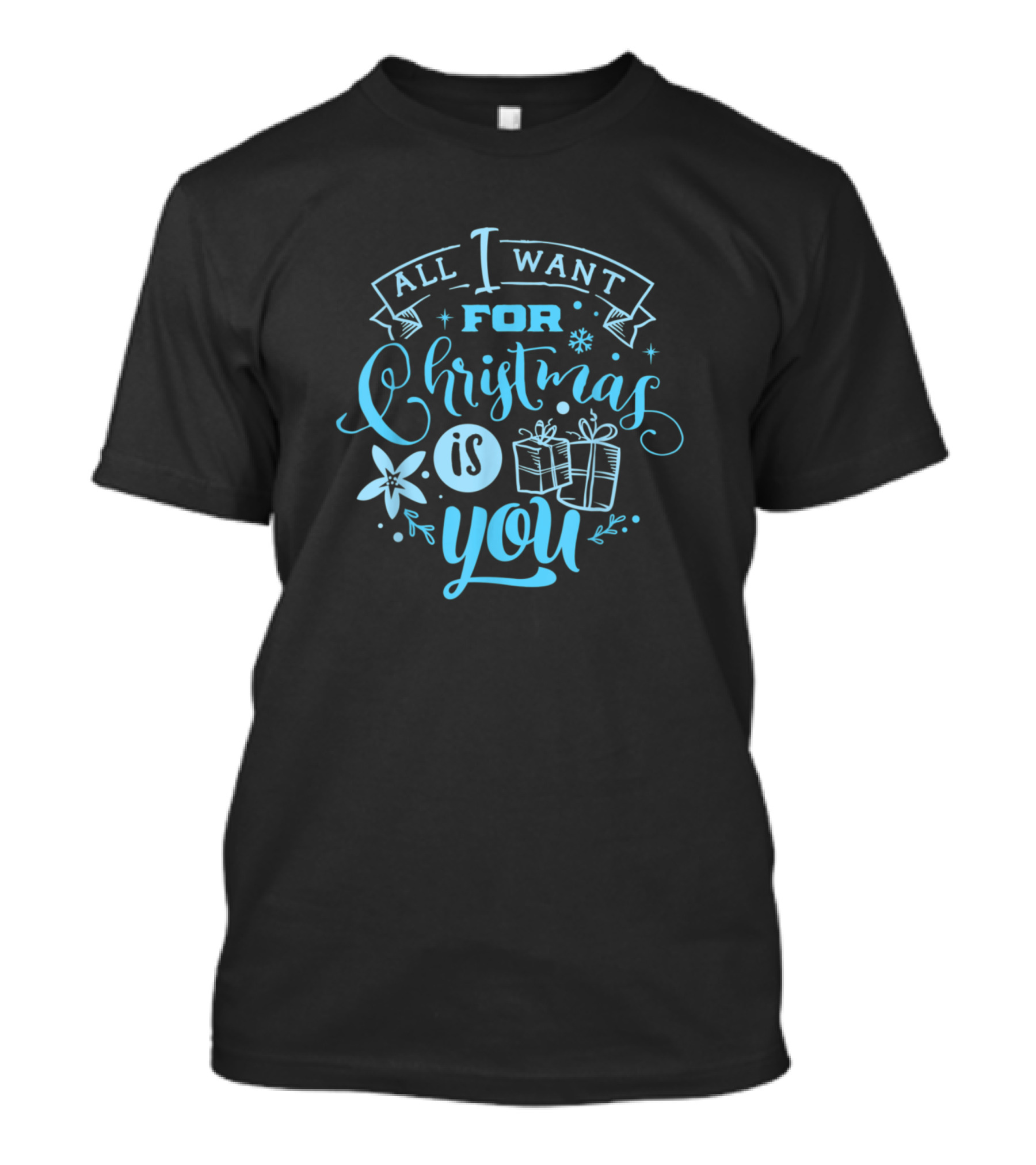 All I Want For Christmas Is You Husband Wife Couple T-Shirt