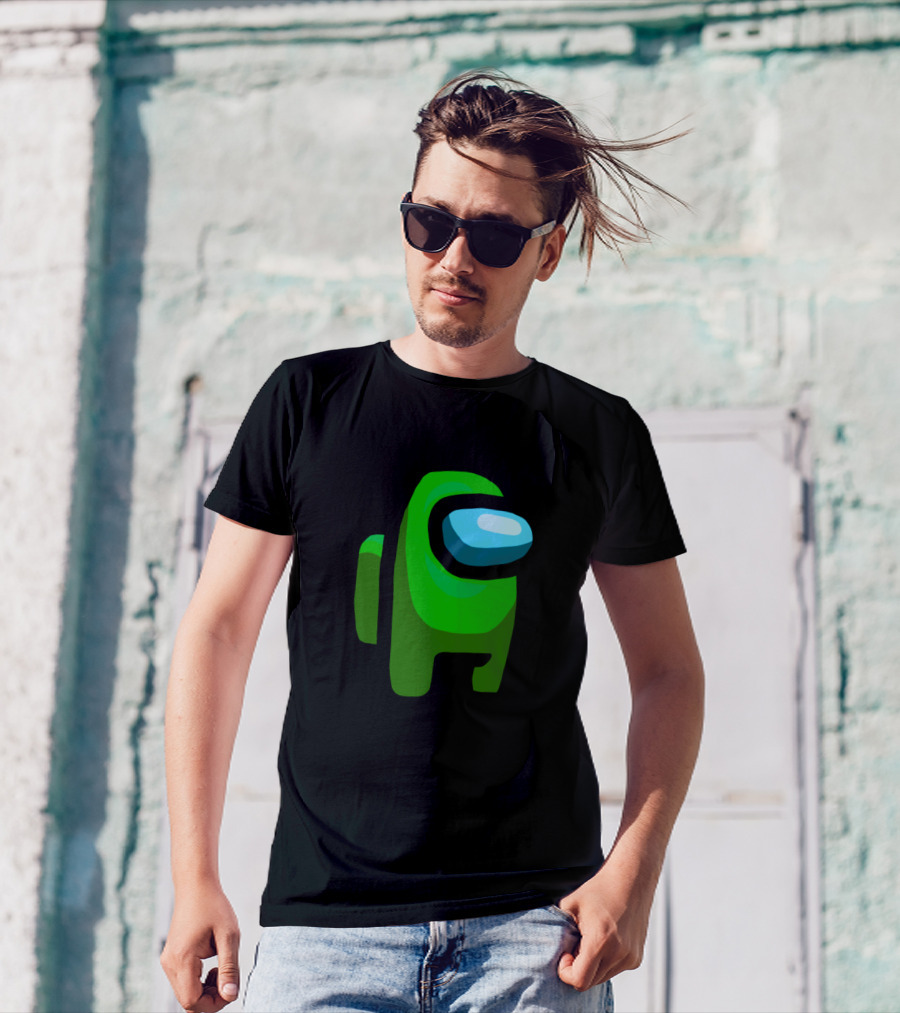 Among Us Green Crew Member T-Shirt