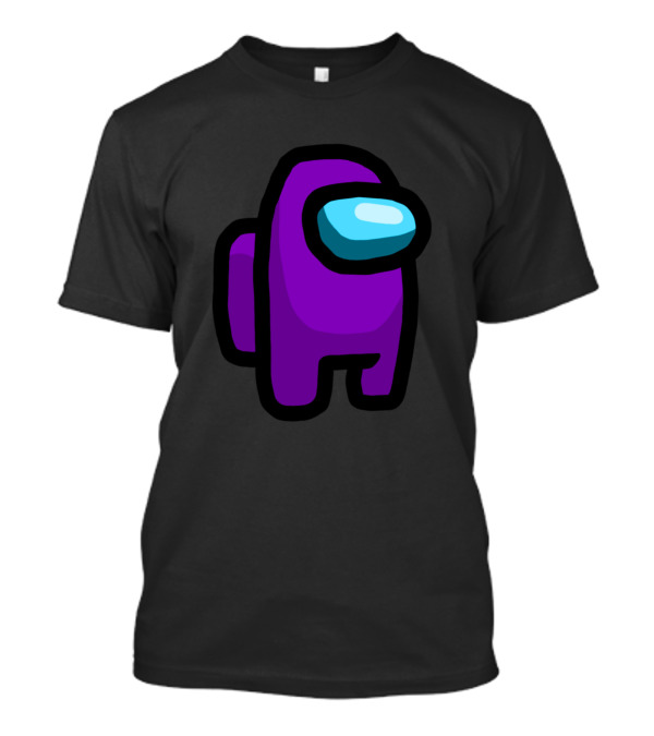 Among Us Violet Crewmate Character Astronaut Gaming T-Shirt