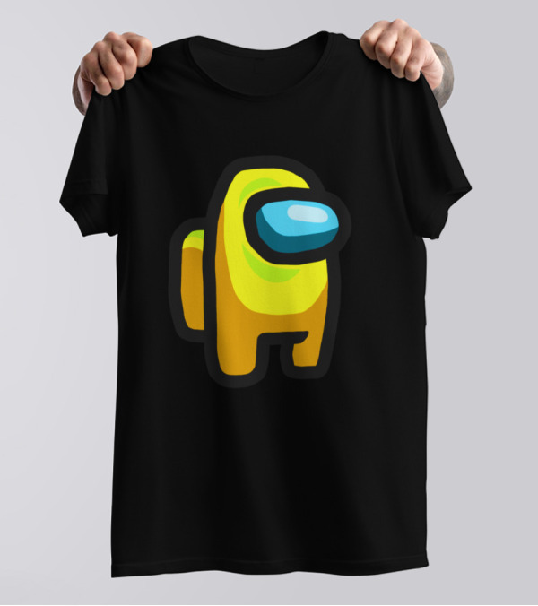 Among Us Yellow Crewmate Astronaut Character T-Shirt