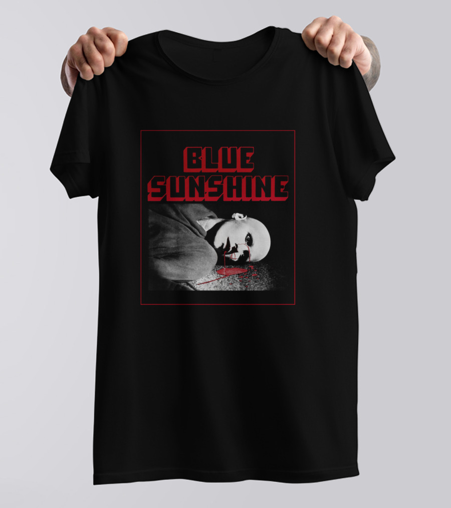 Blue Sunshine Cult Classic Horror Movie T-Shirt
