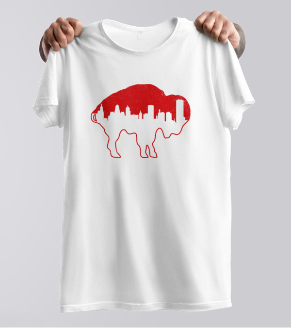 Buffalo Skyline NY Bflo Mafia Game Day Buffalo T-Shirt
