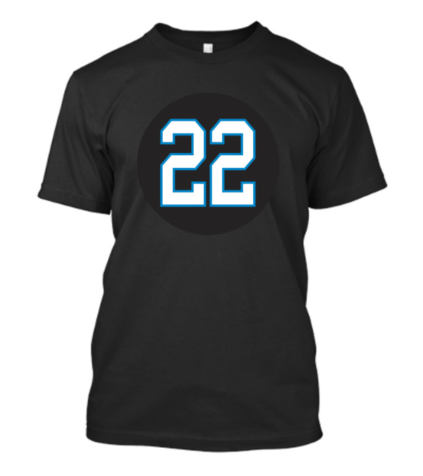 Christian McCaffrey 22 Jersey Number T-Shirt