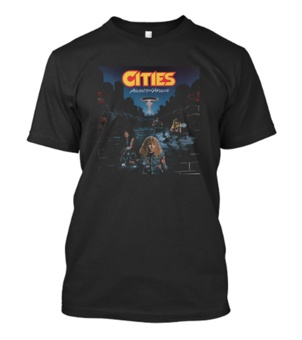 Cities Annihilation Absolute Vintage Metal Band T-Shirt