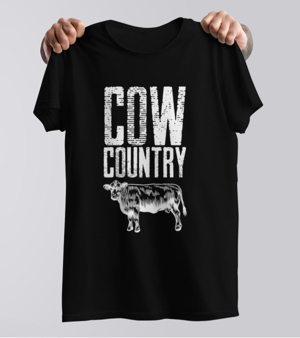 Cow Country Dairy Cows Farming 790 T-Shirt