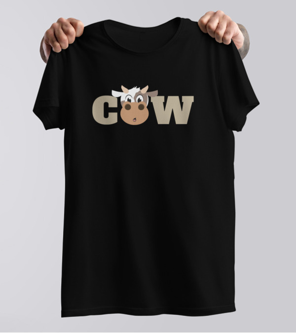 Cows Funny Cute Animals Cow Farming Idea 806 T-Shirt