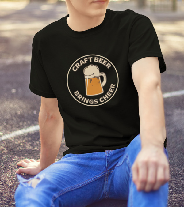 Craft Beer Brings Cheer Mug T-Shirt