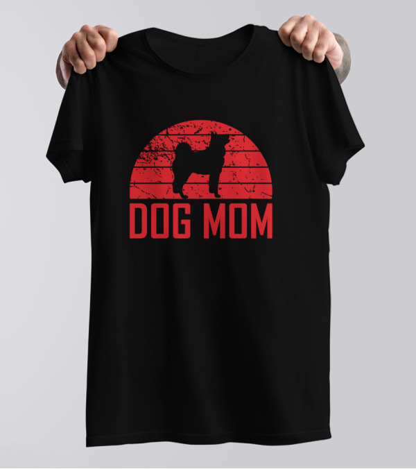 Dog Mom Vintage Retro Dog Mother T-Shirt