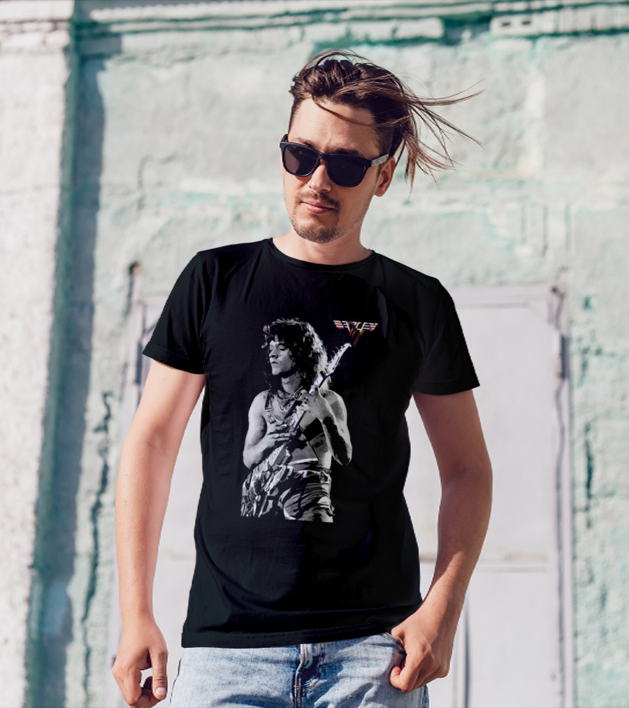 Eddie Van Halen Guitarist Van Halen T-Shirt