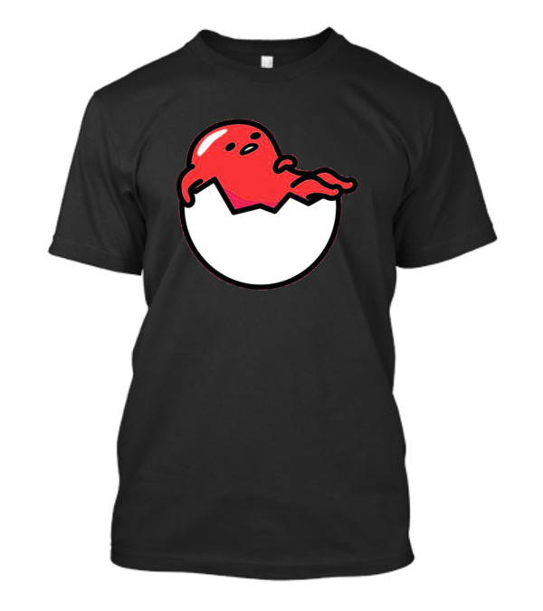 Gudetama Eggshell Relaxation Red Version T-Shirt