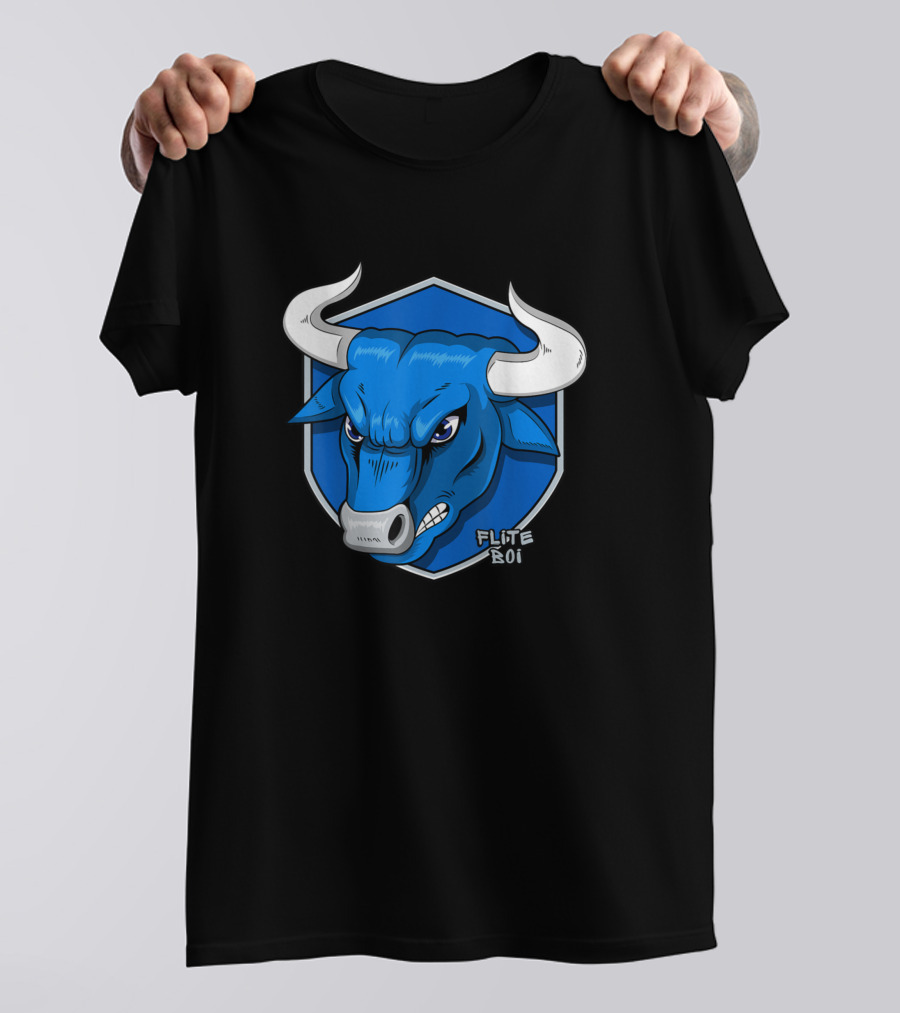 Flite Boi University Of Buffalo Bulls Victor Bull T-Shirt