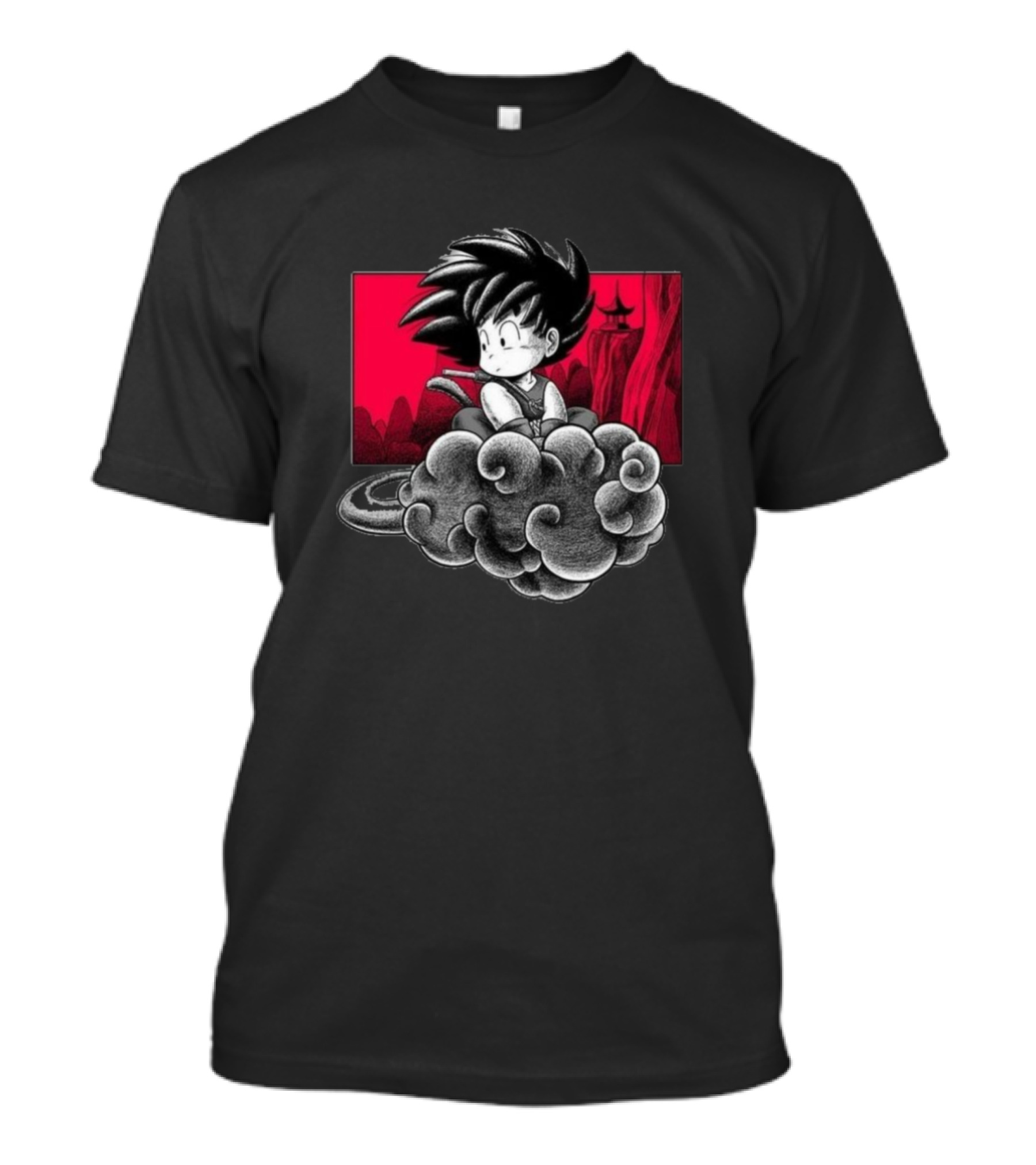 Dragon Ball Goku Flying Nimbus Cloud T-Shirt