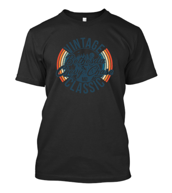 Vintage Classic Bethesda Chevy Chase MD T-Shirt