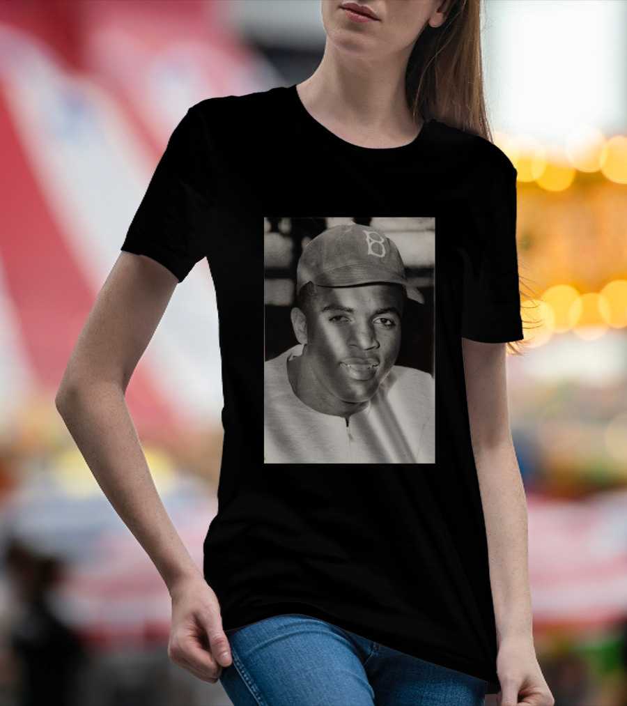 Jackie Robinson Historic Brooklyn Baseball Legend T-Shirt