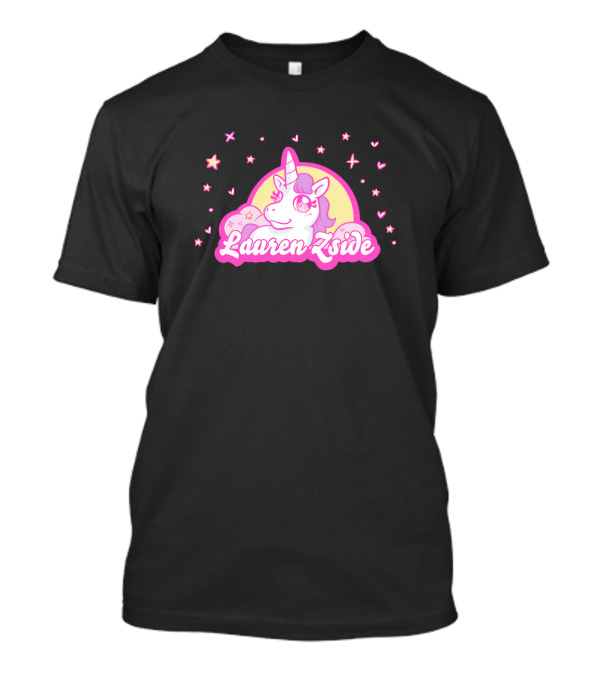 Laurenzside Unicorn Dreams Stars Hearts Moon T-Shirt