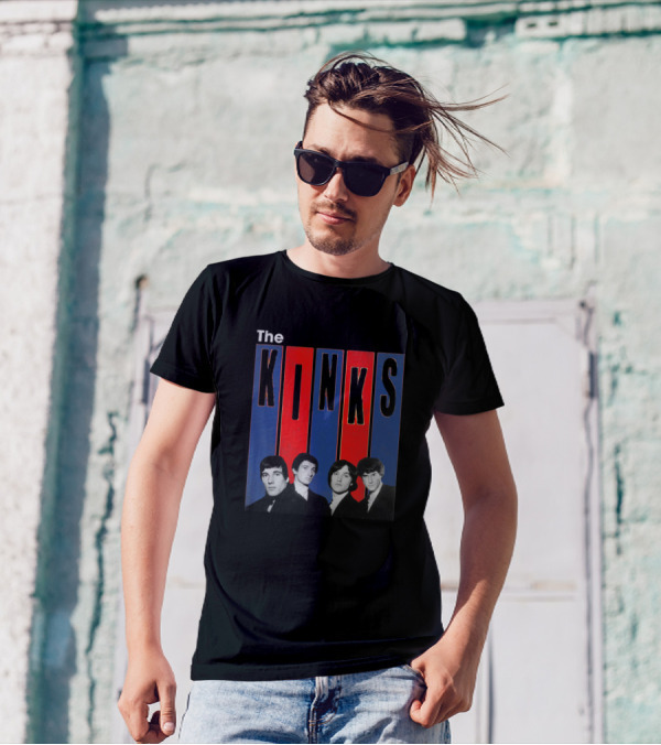 The Kinks Band Love Rock Main Members T-Shirt