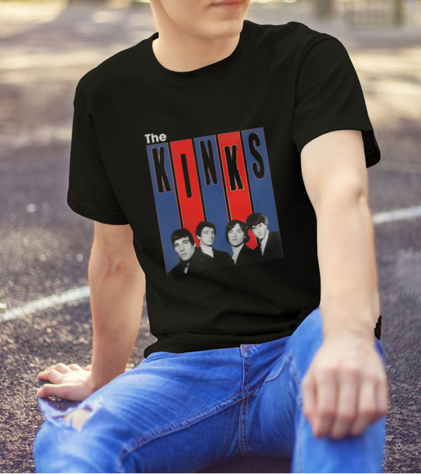 The Kinks Band Love Rock Main Members T-Shirt