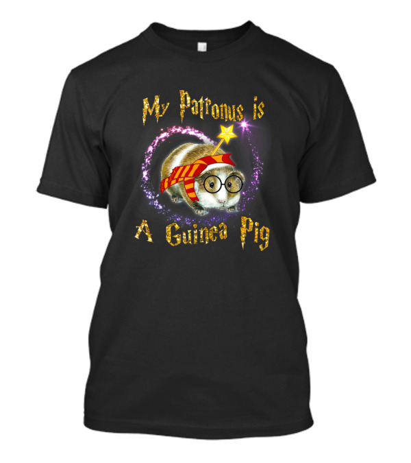 My Patronus Is A Guinea Pig Magic Wand Wizardry T-Shirt
