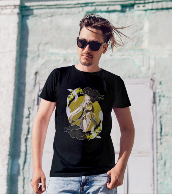 Ningguang Koi Aesthetic Genshin Impact Fan T-Shirt